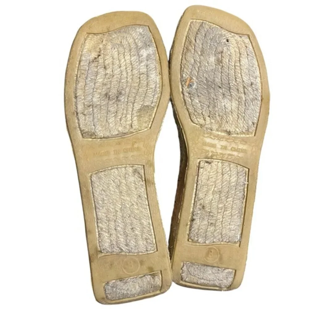David Brooks Women's Patterned Textile Espadrilles Slide Sandals